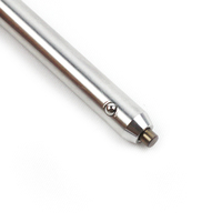 Goupilles à dégagement rapide à verrouillage par bille, en acier inoxydable, 9,5/12 mm, type anneau, avec poignée bouton, goupilles à verrouillage par bille de type T pour machines