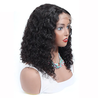 Perruques brésiliennes à dentelle transparente 13x4 avec cuticules alignées pour femmes noires, 180% de densité, pré-épilées, sans colle, bouclées, longues