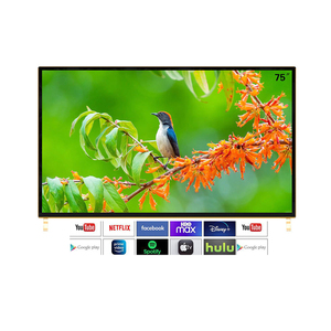 مبيعات تلفزيون ذكي ليد 4K لأندرويد 14 صورة منزلية فائقة الوضوح تلفزيون نحيف 75 بوصة ZT750 our 4K" - Product Image 1