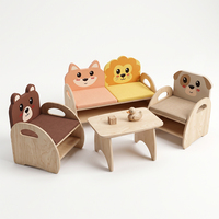 Ensemble table et chaise éducatif en bois Montessori pour la maternelle, la garderie, la salle de classe, les enfants et les tout-petits