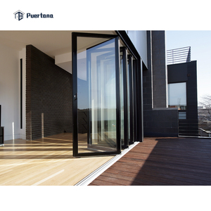 Miami Dade Chấp Thuận Tốt Nhất Âm Thanh Bằng Chứng Lớn Gấp Cửa Kính Dp50 Hệ Thống - Product Image 1