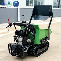 Mini camion à benne basculante entièrement hydraulique, efficace et facile à utiliser, conforme aux normes EURO 5 EPA, camion à benne basculante mécanique multifonctionnel de petite taille