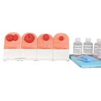 4 types de modèles de fistules de table, modèles de formation aux soins des stomies pour la pratique des fistules et des stomies