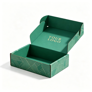 Cajas de Cartón Corrugado Ecológicas Personalizadas OEM con Impresión Serigráfica - Caja de Papel Reciclable Plana para Envíos al por Mayor - Product Image 1