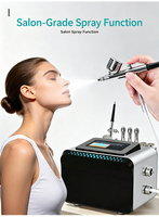 Appareil de thérapie par ventouses 3-en-1 pour usage domestique avec pistolet pulvérisateur pour les soins de la peau du visage, machines faciales Dermashine