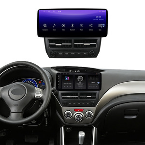 Autoradio con Schermo Touch da 12.3 Pollici e Lettore DVD, Kit Cornice per Subaru Forester <span class=keywords><strong>Impreza</strong></span> 2008-2012 con CarPlay Wireless - Product Image 1