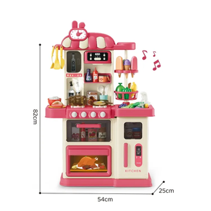 Gioco per bambini giocattolo da cucina Set regalo di compleanno per il ragazzino o la ragazza che cucina utensili di simulazione per il gioco fantasioso del bambino - Product Image 1
