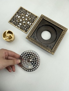 Cống Sàn Tuyến Tính Khách Sạn Cống Thoát Sàn Tuyến Tính Mạ Crôm Cống Thoát Nước Sàn Chất Thải Bằng Đồng 40125 - Product Image 4