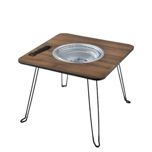 Hiện Đại Ngoài Trời Cắm Trại Thịt Nướng Di Động Có Thể Gập Lại Kim Loại Nhựa Đa Chức Năng Than Nướng Bếp Thiết Lập Nhà Thịt Nướng Công Cụ - Product Image 6