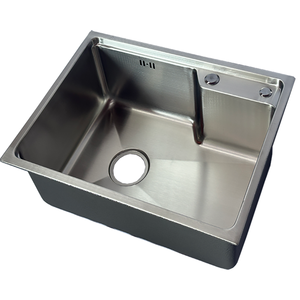 Évier simple durable en acier inoxydable Leimanxi 6845 0.75mm d'épaisseur pour la cuisine - Product Image 3