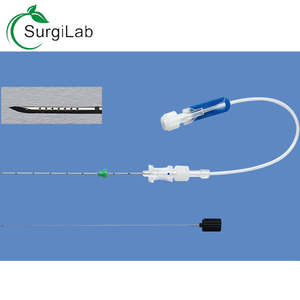 Jarum <span class=keywords><strong>Ultrasound</strong></span> Echogenic 22G untuk Penggunaan Medis, Jarum Blok Saraf dengan Tabung Infus - Product Image 2