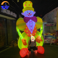 Modèle de Clown Gonflable en Tissu Oxford Chenghuang – Accessoires Personnalisés pour Bars, Parades et Parcs d'Attractions