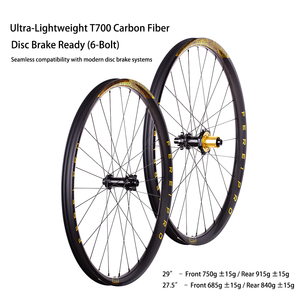 <span class=keywords><strong>Ruedas</strong></span> de bicicleta de montaña de 29 pulgadas de fibra de <span class=keywords><strong>carbono</strong></span> mecanizadas con precisión, cubierta de aleación de aluminio CNC/freno de disco sin cámara, constructor de <span class=keywords><strong>ruedas</strong></span> <span class=keywords><strong>Mtb</strong></span> - Product Image 3