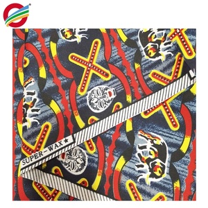 <span class=keywords><strong>Tissu</strong></span> Imprimé <span class=keywords><strong>Wax</strong></span> Authentique Garanti Hollande Pagne Africain Robe 100% Coton 6 Yards - Product Image 3