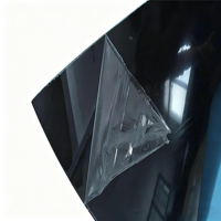 Lámina Acrílica de Espejo Plateada Negra Ecológica de 3 mm Directo de Fábrica, Corte de Una Cara/Dos Caras