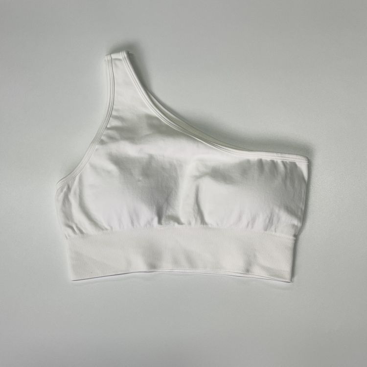 Reggiseno monospalla bianco