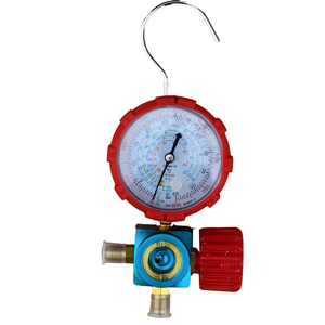 Brass <strong>Manifold</strong> <strong>Gauge</strong> Set HVAC Refrigeration System Auto air Conditioner AC Charging <strong>R134A</strong> R22 R12 R502 <strong>Manifold</strong> <strong>Gauge</strong> - Product Image 3