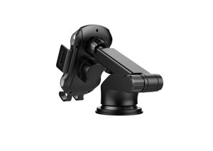 Support de téléphone portable sans fil pour voiture avec rotation à 360 degrés, sensible au toucher, fixation automatique, chargeur sans fil pour voitures - Product Image 2