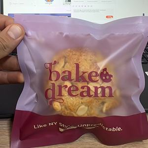 Fabriek Direct Frosted Plastic Zak met ritssluiting Biologisch afbreekbare Poly Zak voor T-shirt Kleding Sok Ondergoed - Product Image 1