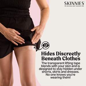 Bande adhésive transparente pour lifting instantané des cuisses, certifiée CE/ISO13485, stérilisée à l'oxygène éthylené, différentes tailles - Product Image 4