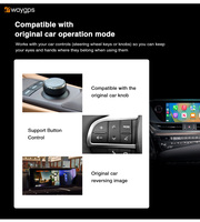 Ewaygps - Adaptador Inalámbrico Carplay para Automóvil, Decodificador Original para Automóvil, Dispositivo de Interfaz, Carplay Inalámbrico, Android Auto para Lexus