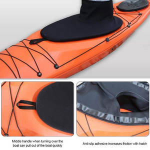 <span class=keywords><strong>Jupe</strong></span> de pulvérisation de <span class=keywords><strong>kayak</strong></span> couverture de cockpit néoprène d'eau blanche de haute qualité avec <span class=keywords><strong>jupe</strong></span> de pulvérisation durable - Product Image 4