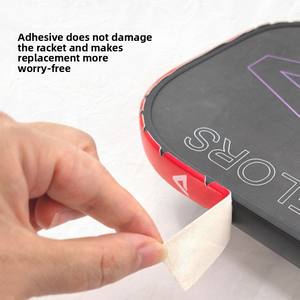 เทปป้องกันไม้พายพิคเคิลบอล เทปป้องกันขอบหัวไม้พาย เทปป้องกันขอบไม้แร็กเก็ต เหมาะสำหรับขอบโค้งอย่างสมบูรณ์แบบ ไม่เกิดรอยยับ - Product Image 2