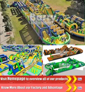 <span class=keywords><strong>Extérieur</strong></span> Intérieur Wipeout Monstre Enfants Obstacle Course Équipement Gonflable Videur Thème Parc Blow Up Obstacles Course <span class=keywords><strong>Adulte</strong></span> Jeu - Product Image 3