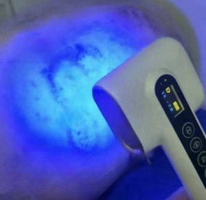 เครื่องบำบัดด้วยแสงสีแดงฟ้าแบบพกพาสำหรับการรักษา<span class=keywords><strong>แผล</strong></span>ต้านการอักเสบสำหรับสัตวแพทย์ทางการแพทย์สัตว์เลี้ยง - Product Image 5