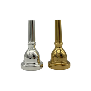 Embouchure de <span class=keywords><strong>trombone</strong></span> <span class=keywords><strong>alto</strong></span>/ténor 12C, finition argentée ou dorée, accessoire d'instrument à vent en laiton de qualité supérieure pour les joueurs professionnels - Product Image 1