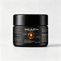 Résine de Shilajit de haute pureté – Complément alimentaire pour adultes – Prise en charge OEM/ODM/OBM – Échantillons de 30g et 50g disponibles en trois jours