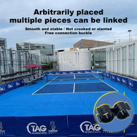 Barrera Publicitaria para Campos Deportivos, Separador de Pickleball, Tubo Ensamblable y Conectable, Baffle Personalizado para Tenis de Mesa