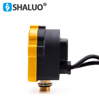 Interrupteur de contrôle de pression automatique pour pompe à eau 4Bar 6Bar 10Bar 1/4NPT, contrôle de pression réglable avec câble et prise EU