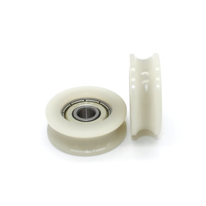 Fabricants de Dongguan fournissent des guides linéaires sans poulie 626ZZ, revêtement en caoutchouc plastique, rails de guidage en forme de U, rouleaux 6*28*10mm - Product Image 5