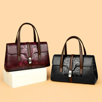 Sac à main rétro pour femme grande capacité, tendance, portable, avec fermeture éclair rabattable, sac à bandoulière rétro pour femme, vente en gros d'usine