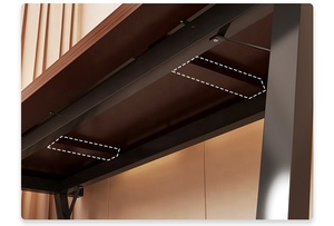 Bàn Máy Tính Văn Phòng Hiện Đại Để Bàn Viết Kệ Đựng Đồ Bàn Học Sinh - Product Image 3