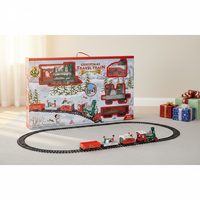 Circuit de train électrique, grande taille, en plastique, jouets pour enfants