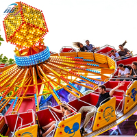 Attrazioni Rotanti Volanti Personalizzate per Parchi Divertimento, Giostre Emozionanti e Fantastiche in Vendita
