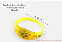 LED Glow Armbanden met Geluidsgestuurde Functie voor Feesten, Kerstmis, Afstuderen, Valentijnsdag, Concerten, Nieuwjaar en Aanmoedigingsattributen