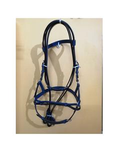 Luxury Leather Horse Show Halter Brass <b>Hardware</b> Finish Suitable For Training Competition And High End Equestrian Display - Product Image 5