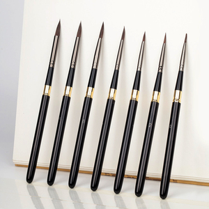 <span class=keywords><strong>Voyage</strong></span> croquis Art spécial calligraphie stylo pinceaux <span class=keywords><strong>aquarelle</strong></span> brosse avec tige en métal détachable et ligne <span class=keywords><strong>de</strong></span> crochet pour la peinture - Product Image 6