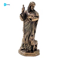 Sculpture en bronze d'Hippocrate, dieu grec de la médecine, statue, décoration de bureau moderne, taille personnalisée