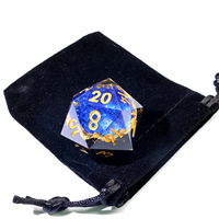 Dés géants D20, dés polyédriques surdimensionnés pour les jeux de D&D, fabricant de dés en résine personnalisés, OEM ODM