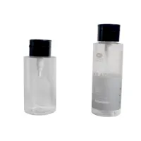 Boş sıvı basın pompalı dağıtıcı şişe dağıtıcı şişe kapak üst kapağı ile oje çıkarıcı pompa şişesi