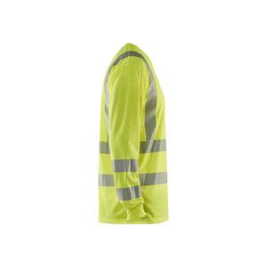 BLAKLADER - 338510133300XL T-shirt manches longues UV haute visibilité Jaune-EAN 7330509523957 HI-VIS WORKWEAR - Product Image 4