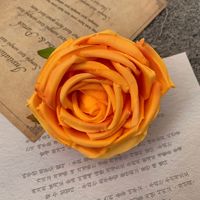 Têtes de roses en soie réalistes, fleurs artificielles superposées, moulées à la main, décoration florale pour mariage, mur de fleurs DIY