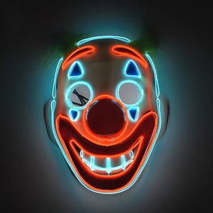 Máscara de <span class=keywords><strong>payaso</strong></span> de Halloween con temática de película DC máscara facial de látex en forma de fantasma para Cosplay <span class=keywords><strong>Terror</strong></span> Horror Cosplay disfraz ligero para fiestas - Product Image 2