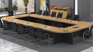 Combinación <span class=keywords><strong>de</strong></span> entrenamiento, <span class=keywords><strong>mesa</strong></span> larga <span class=keywords><strong>de</strong></span> empalme, <span class=keywords><strong>mesa</strong></span> <span class=keywords><strong>de</strong></span> conferencia <span class=keywords><strong>en</strong></span> forma <span class=keywords><strong>de</strong></span> <span class=keywords><strong>U</strong></span>, novedad - Product Image 4