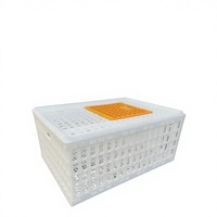 Cage de stockage en plastique de haute qualité pour bétail et volailles, cage à poulets, canards, oies, écologique, durable pour la ferme