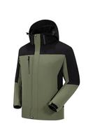 Veste Homme Personnalisée Veste Imperméable à Fermeture Éclair Extérieure Légère Coupe-Vent Veste Casual Extérieure d'Hiver avec Logo Personnalisé pour Homme